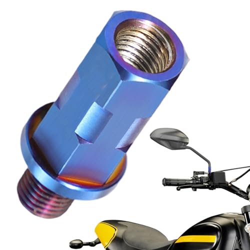 Scooter Spiegel Verbesserungsschraube, Motorrad Spiegelschraube Bolzen M8 Bolzen Ersatzteile UpgradeBracket Reflektorschrauben Befestigung Motorradzubehör Scooter Spiegel Verbesserungsschraube, Motorrad Spiegelschraube Bolzen M8 Bolzen Ersatzteile UpgradeBracket Reflektorschrauben Befestigung Motorradzubehör von Glugahrif