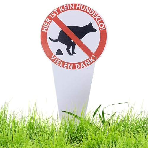 Verbotsschilder für Hundekot – Hinweisschild wasserdicht gegen Hundekot | Außendekoration Warnung Rasen Auffahrt Terrasse Nachbarn Verbotsschilder für Hundekot – Hinweisschild wasserdicht gegen Hundekot | Außendekoration Warnung Rasen Auffahrt Terrasse Nachbarn von Glugahrif