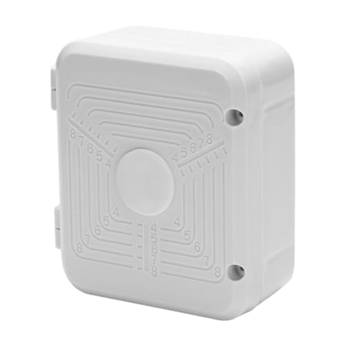 Verteilungsdose | Steckdosenschutz Abdeckung | Wetterfeste Verteilerdose,Für Beleuchtung Elektronik Werkstatt Kabelnetz Industrieequipment Pumpe von Glugahrif