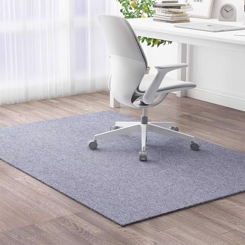 Bodenschutzmatte Bürostuhl, Bodenschutzmatte, Bürostuhl Matte, Schutzmatte Bürostuhl, Teppich Bürostuhl Geeignet, Büro Teppich, Grau, 120 * 130CM Bodenschutzmatte Bürostuhl, Bodenschutzmatte, Bürostuhl Matte, Schutzmatte Bürostuhl, Teppich Bürostuhl Geeignet, Büro Teppich, Grau, 120 * 130CM von Gluhbirnen