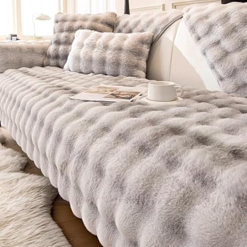 Gluhbirnen Kissenbezug, Weiche Plüsch Sofabezug, Couch überzug, Sofadecken für Sitzfläche, rutschfeste Sofa überzug 1 2 3 4 Sitzer, Flauschiger Kunstpelz Sofa Sitzkissenbezug, Cremefarben, 45 * 45CM Gluhbirnen Kissenbezug, Weiche Plüsch Sofabezug, Couch überzug, Sofadecken für Sitzfläche, rutschfeste Sofa überzug 1 2 3 4 Sitzer, Flauschiger Kunstpelz Sofa Sitzkissenbezug, Cremefarben, 45 * 45CM von Gluhbirnen