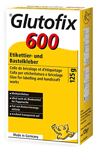 Glutolin Glutofix 600 Etikettier- und Bastellkleber, Farblos von Glutolin