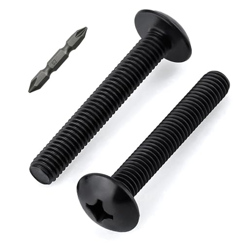 75 Stück M5-0,8 x 30 mm Kreuzschlitz-Maschinenschrauben, 304 Edelstahl 18/8, inkl. Bit. Glvaner von Glvaner