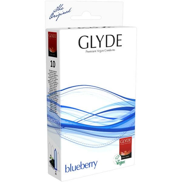 Glyde Health Kondome Glyde Ultra - Blueberry von Glyde Health