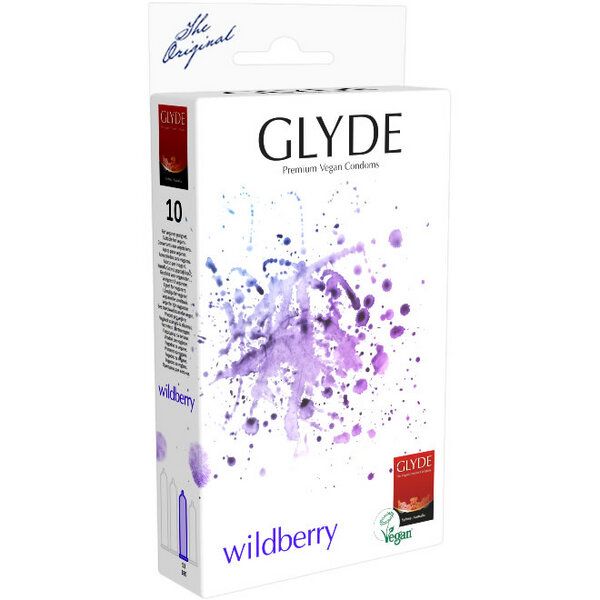 Glyde Health Kondome Glyde Ultra - Wildberry von Glyde Health