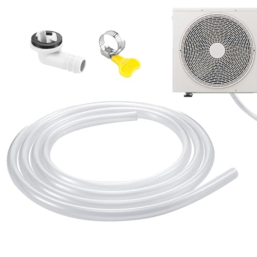 AC Drain -Schlauchverlängerung - Wechselstrom Außentwässerschlauch | 12 -mm -Stecker, Clear & Befestigungsmittel - Kompatibel Mit Mini -Split- Und -Wechselstromeinheiten - PP -Material, AC Drain -Schlauchverlängerung - Wechselstrom Außentwässerschlauch | 12 -mm -Stecker, Clear & Befestigungsmittel - Kompatibel Mit Mini -Split- Und -Wechselstromeinheiten - PP -Material, von Gmokluytw