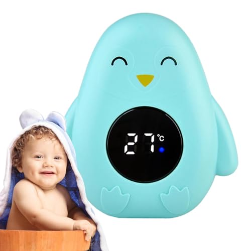 Badethermometer – Baby LED Wasserthermometer 0-6 Jahre | Schwimmender Pinguin Spielzeug & Temperaturprüfer | Gut Ablesbares Display, Sicher Und Leicht Für Angenehme Badezeit Badethermometer – Baby LED Wasserthermometer 0-6 Jahre | Schwimmender Pinguin Spielzeug & Temperaturprüfer | Gut Ablesbares Display, Sicher Und Leicht Für Angenehme Badezeit von Gmokluytw
