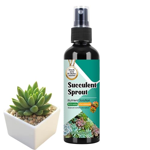 Cactus Dünger - Sukkulente Pflanzenfutter - Wachstum Promoterspray Für Gartenarbeit Im Innenbereich - Nährstofflösung Mit Langsamer Freisetzung, Sprossen -Booster, Blatt Und Bodenfutter, 100 Ml Flüssi Cactus Dünger - Sukkulente Pflanzenfutter - Wachstum Promoterspray Für Gartenarbeit Im Innenbereich - Nährstofflösung Mit Langsamer Freisetzung, Sprossen -Booster, Blatt Und Bodenfutter, 100 Ml Flüssi von Gmokluytw