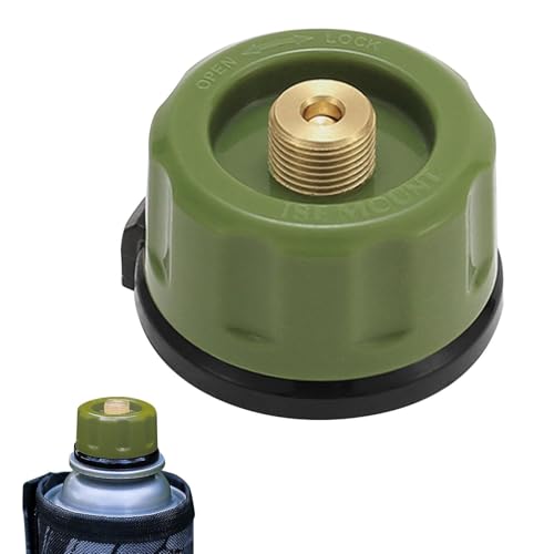 Campingkocher Adapter – Gasflaschen Adapterventil Messingkern | Outdoor Gaskocher Zubehör Mit Anti-Leckage Design | Kompakter Konverter Für Kartuschenkocher Gasbrenner Camping Wandern Reisen Grillen Campingkocher Adapter – Gasflaschen Adapterventil Messingkern | Outdoor Gaskocher Zubehör Mit Anti-Leckage Design | Kompakter Konverter Für Kartuschenkocher Gasbrenner Camping Wandern Reisen Grillen von Gmokluytw