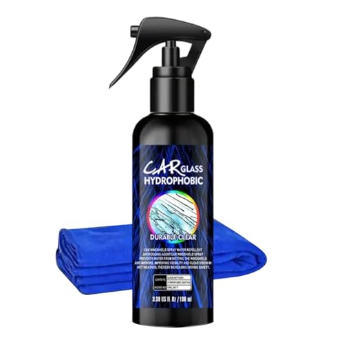Gmokluytw Autoglass Fettfilm Entferner - 100ml Autoscheibe Ölfilm Entferner Spray | Autopolitur Für Scheiben Spiegel Scheinwerfer Polieren Reinigen Gmokluytw Autoglass Fettfilm Entferner - 100ml Autoscheibe Ölfilm Entferner Spray | Autopolitur Für Scheiben Spiegel Scheinwerfer Polieren Reinigen von Gmokluytw