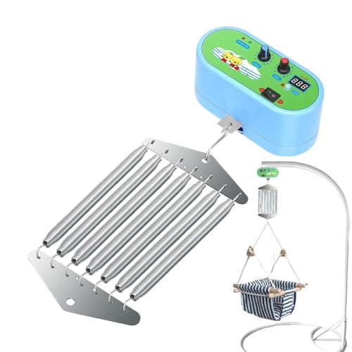 Gmokluytw Babybassinet, Baby Delight Bassinet | Nachteile der Rocker Cradle Bett - Elektro -Schaukelbettschwung mit Timer für Reisen, Zuhause, Kindergartengebrauch von Gmokluytw