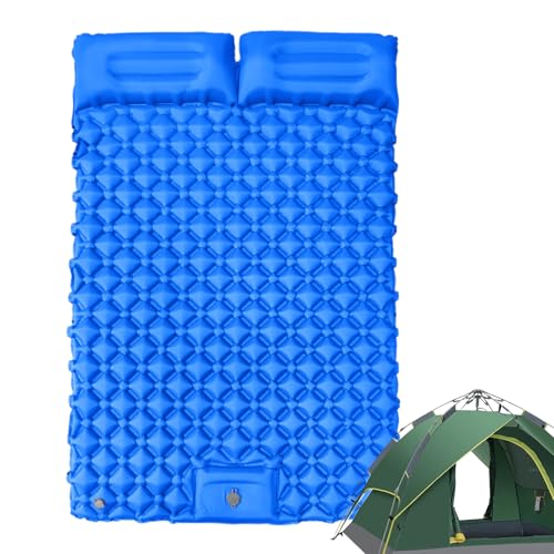 Gmokluytw Camping Isomatte - Luftmatratze Camping | Aufblasbare Isomatte | Ultraleicht & Kompakt | Selbstaufblasend mit Fußpumpe | Wasserdicht & rutschfest | Ideal für Zelt & Wandern von Gmokluytw