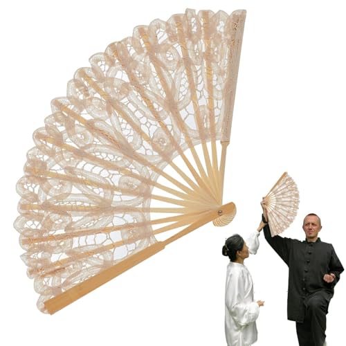 Gmokluytw Faltfächer, Handfächer für Frauen faltbar - Handgehaltene Hochzeitsfächer,Handgefertigte Fans für Musikfestival, Party, Tanz, Performance, Dekoration, Hochzeit, Geschenk Gmokluytw Faltfächer, Handfächer für Frauen faltbar - Handgehaltene Hochzeitsfächer,Handgefertigte Fans für Musikfestival, Party, Tanz, Performance, Dekoration, Hochzeit, Geschenk von Gmokluytw