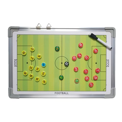 Gmokluytw Fußball Magnet Trainer Tafel | Abwischbare Fußball Coaching Tafel Mit 2 Whiteboard Markern,Tragbare Magnettafel Zur Trainingsaufzeichnung Spielerentwicklung Mannschaftsübungen Spielstrategie Gmokluytw Fußball Magnet Trainer Tafel | Abwischbare Fußball Coaching Tafel Mit 2 Whiteboard Markern,Tragbare Magnettafel Zur Trainingsaufzeichnung Spielerentwicklung Mannschaftsübungen Spielstrategie von Gmokluytw
