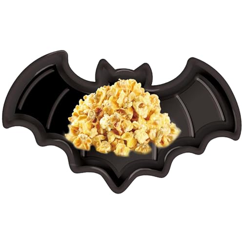 Gmokluytw Halloween Bonbonteller – Dekoratives Tablett Kürbis Geist – Sicheres Und Langlebiges PP-Kunststofftablett – Partyzubehör – Snack- Und Obsttablett – Tischdekoration Für Erwachsene Kinder von Gmokluytw