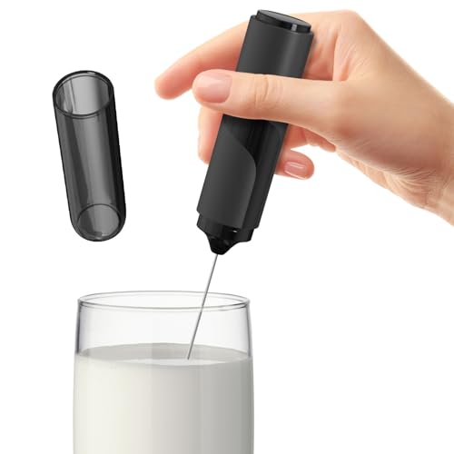 Gmokluytw Milchschäumer Handheld,Getränkemixer mit Deckel - Zubehör Für Schaum, Kaffee, Heiße Schokolade & Shakes Gmokluytw Milchschäumer Handheld,Getränkemixer mit Deckel - Zubehör Für Schaum, Kaffee, Heiße Schokolade & Shakes von Gmokluytw