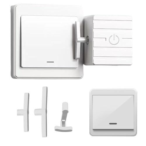 Gmokluytw Remote Button Pusher | Wireless Smart Button Selbstklebend - Bohrfreies Wohnzubehör, Smart Home Geräte für Druckknopf, Türlicht, Zuhause von Gmokluytw