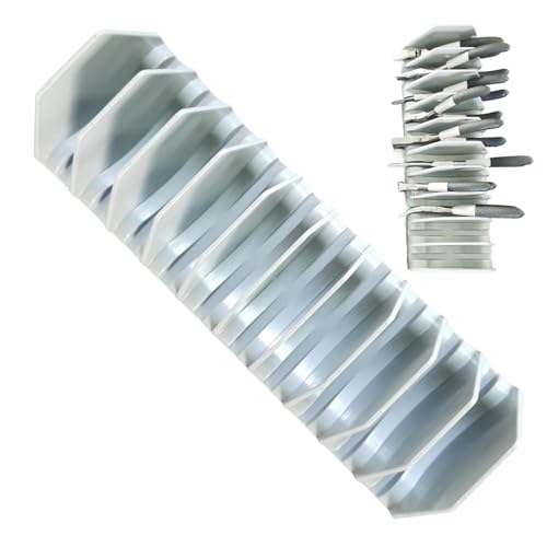 Gmokluytw Schlüsselorganisator | Organisatoren für Porta chivi | 10 Fächer -Tablett mit ausziehbarer Schublade für Workshop, Lastwagen, Garage, Schreibtisch für Mechaniker von Gmokluytw