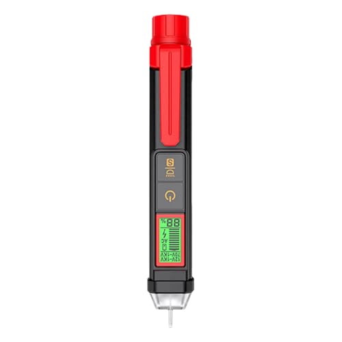 Gmokluytw Spannungsprüfer | Präziser Detektorstift für Stromkreise | Kompaktes Elektro-Testgerät Mit LCD-Digitaldisplay Für Haushalt Und Industrielle Anwendungen Gmokluytw Spannungsprüfer | Präziser Detektorstift für Stromkreise | Kompaktes Elektro-Testgerät Mit LCD-Digitaldisplay Für Haushalt Und Industrielle Anwendungen von Gmokluytw
