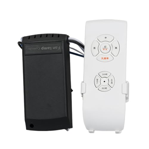 Gmokluytw -Steuerungslüfter Und Lichtcontroller-3-Gang-Lüfterregulierung Mit Timer-drahtlose Fernbedienung Für Deckenventilatoren & -85-240V-Empfänger, Batterie, Home & Office-Gebrauch Gmokluytw -Steuerungslüfter Und Lichtcontroller-3-Gang-Lüfterregulierung Mit Timer-drahtlose Fernbedienung Für Deckenventilatoren & -85-240V-Empfänger, Batterie, Home & Office-Gebrauch von Gmokluytw