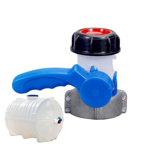 Gmokluytw Tote Adapter,6,1 cm Wassertank Adapter Gewinde - Dichter robuster Anschluss mit Silicondichtung Auslass Kontrolle für Haus Garten Werkstatt von Gmokluytw