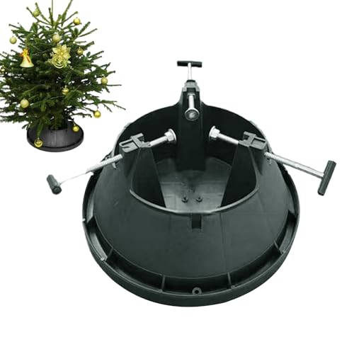 Gmokluytw Weihnachtsbaum Ständer | Kunstbaum Ständer | Schutzvorrichtung Für Künstliche Pflanzen Mit 3 Verstellbaren Bolzen Und Wasserspeicherfunktion | Für Innenbereich Außenbereich Garten Bauernhaus von Gmokluytw