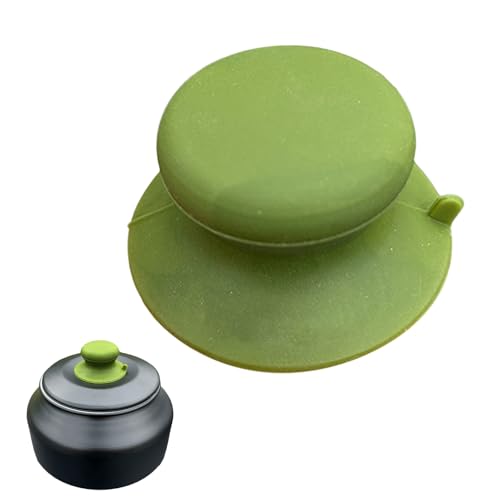 Griff für Topfabdeckung - Slipper Griff Futter Silikongriff | Manille für Coperchi Pentole Lunch Box Box | Outdoor Camping Küchenzubehör von Gmokluytw