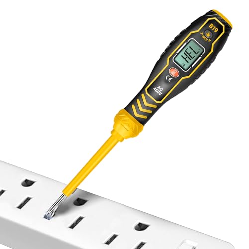 Spannungstester - Tester Pen | Elektrische Testar | Digitale Anzeige Nichtkontaktspannungsdetektor | NCV -Induktionskreis -Kontinuitätsprüfer 30–1000V | Multifunktion, hohe Präzision Spannungstester - Tester Pen | Elektrische Testar | Digitale Anzeige Nichtkontaktspannungsdetektor | NCV -Induktionskreis -Kontinuitätsprüfer 30–1000V | Multifunktion, hohe Präzision von Gmokluytw