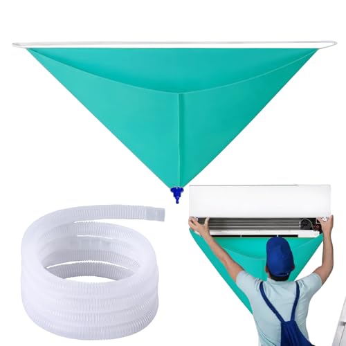 Split Reinigungskit - AC -Reinigungsbeutel | AC Cleaningg Cover | Mini Split -Wartungswerkzeug | wasserdichte Abflussbeutel Mit Schlauch Für Innen- Und Entlüftungsflossenreiniger, Spulenwaschanla Split Reinigungskit - AC -Reinigungsbeutel | AC Cleaningg Cover | Mini Split -Wartungswerkzeug | wasserdichte Abflussbeutel Mit Schlauch Für Innen- Und Entlüftungsflossenreiniger, Spulenwaschanla von Gmokluytw