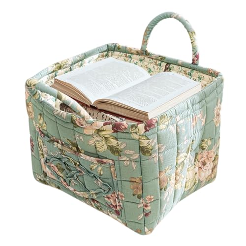 Stoffspeicherkorb - Bohemian Waundry Hamper - Faltbarer Baumwoll -Organizer Mülleimer Mit Griffen - Dekorative Tragbare Tasche Für Kleidung, Spielzeug, Bücher, Bad, Schlafzimmer, Wohnheim, Eingang, Wo von Gmokluytw