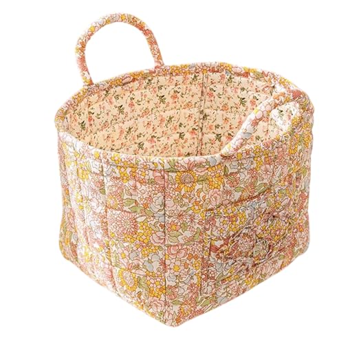 Stoffspeicherkorb - Bohemian Waundry Hamper - Faltbarer Baumwoll -Organizer Mülleimer Mit Griffen - Dekorative Tragbare Tasche Für Kleidung, Spielzeug, Bücher, Bad, Schlafzimmer, Wohnheim, Eingang, Wo von Gmokluytw