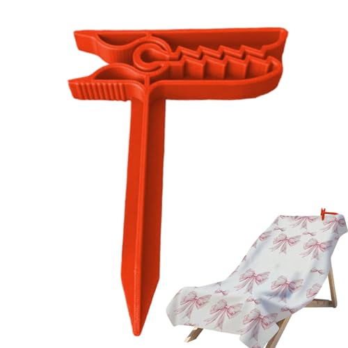 Stranddecken Heringe Und Clips – Befestigungshaken Für Picknickdecken – 3D-gedruckte Fixierclips Für Garten, Terrasse, Zeltplanen, Rasen, Park – Stabil, Wiederverwendbar, Vielseitig Einsetzbar von Gmokluytw