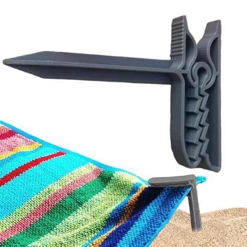 Stranddecken Heringe Und Clips – Befestigungshaken Für Picknickdecken – 3D-gedruckte Fixierclips Für Garten, Terrasse, Zeltplanen, Rasen, Park – Stabil, Wiederverwendbar, Vielseitig Einsetzbar von Gmokluytw