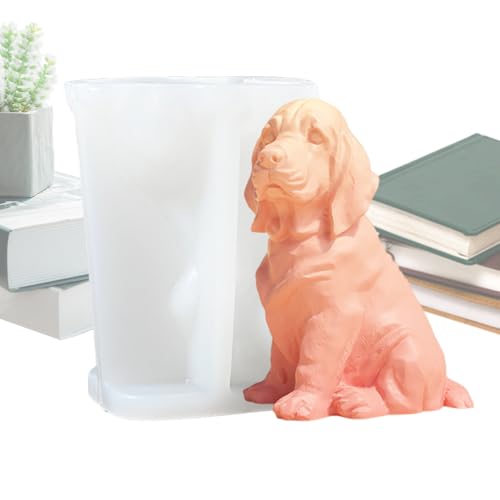 Tierkerzenform - 3D -Chat -Hund Silikonform | Machen Sie Candle Welpen Chaton | Kreative Schimmelpilzdekoration Kerze | Aromatherapie Candle | Hilfshaushandwerk Accessoire von Gmokluytw