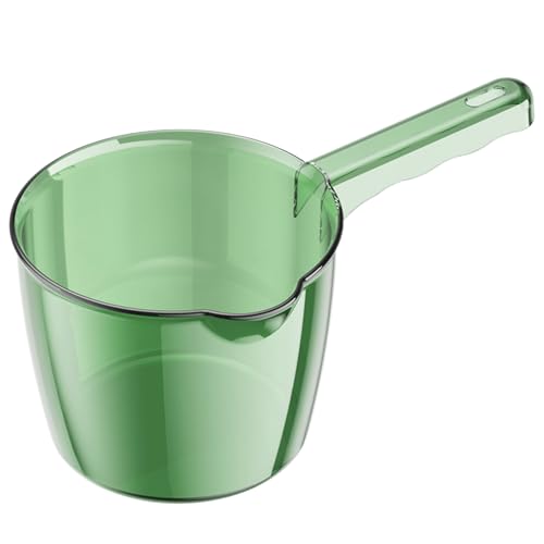 Wasserkelle - langer Griff Kuf - verdicktes PP -Material - Shampoo -Schaufel für Kinderbad - Effiziente Entleerung und bequeme Lagerung - Badorganisation Accessoire von Gmokluytw