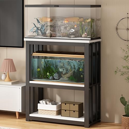 Aquariumständer für Aquarien, 80, 90, 100, 120 cm lang, großes Aquarium, Terrasse, robustes Regal für Reptilien, Züchter, Vivarien, Schildkröten, Aquariumständer Aquariumständer für Aquarien, 80, 90, 100, 120 cm lang, großes Aquarium, Terrasse, robustes Regal für Reptilien, Züchter, Vivarien, Schildkröten, Aquariumständer von Gmpeccable