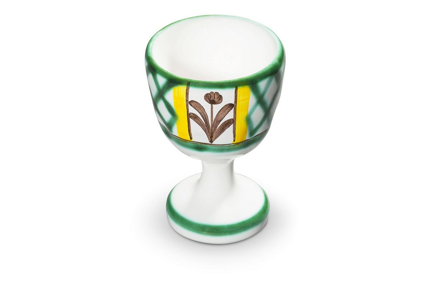 Gmundner Keramik Becher Gmundner Keramik Jagd, Eierbecher (H: 7,5cm), Trinkbecher, Becher von Gmundner Keramik