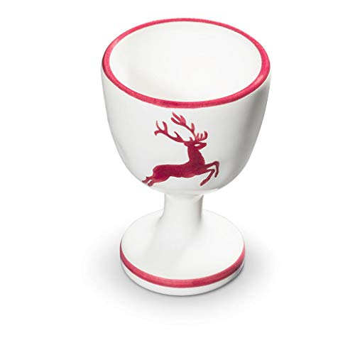 GMUNDNER KERAMIK Eierbecher glatt Durchmesser : 4.9 cm bordeauxroter Hirsch Geschirr, handgemacht in Österreich GMUNDNER KERAMIK Eierbecher glatt Durchmesser : 4.9 cm bordeauxroter Hirsch Geschirr, handgemacht in Österreich von GMUNDNER KERAMIK