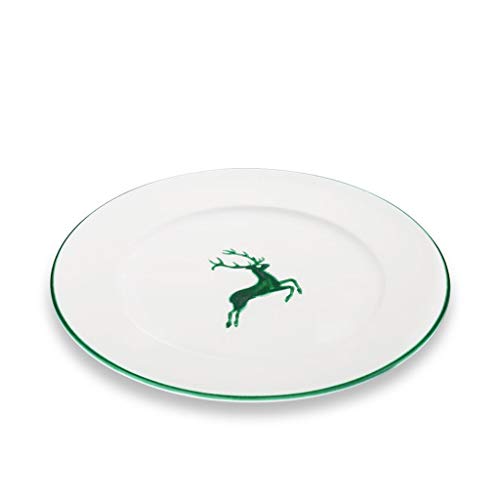 GMUNDNER KERAMIK Speiseteller Gourmet Durchmesser : 29 cm grüner Hirsch Geschirr, handgemacht in Österreich GMUNDNER KERAMIK Speiseteller Gourmet Durchmesser : 29 cm grüner Hirsch Geschirr, handgemacht in Österreich von GMUNDNER KERAMIK