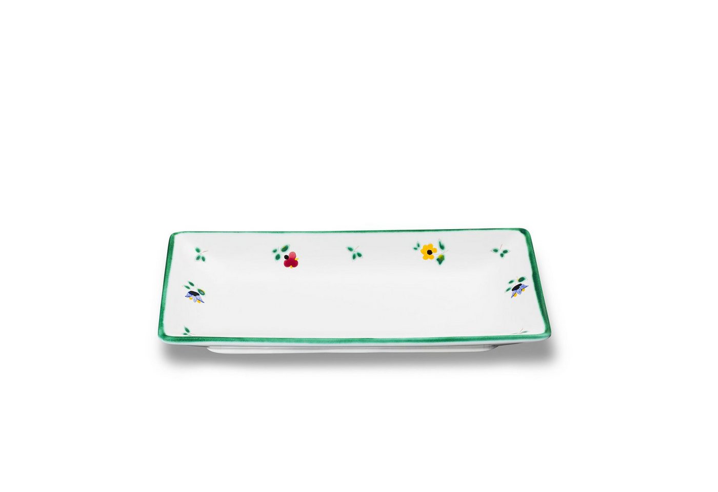 Gmundner Keramik Schale Gmundner Keramik Streublumen, Snackschale (22x11cm), (Schüssel), Schale, Schüssel, neuwertig von Gmundner Keramik
