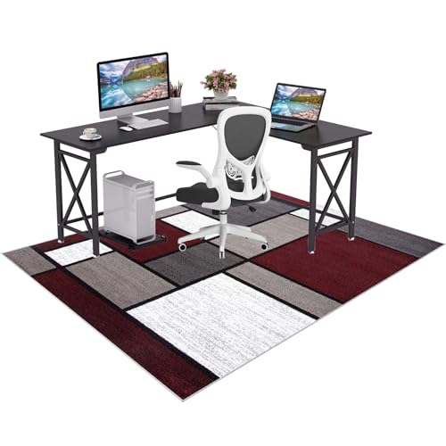 Bodenschutzmatte Teppich Bürostuhl Unterlage Rutschfest Stuhlunterlage Gaming Stuhlmatten Rechteckig Schutzmatte Boden Schreibtischstuhl Unterlage für Parkett Laminat Hartböden Büromatte 200 x 250 cm Bodenschutzmatte Teppich Bürostuhl Unterlage Rutschfest Stuhlunterlage Gaming Stuhlmatten Rechteckig Schutzmatte Boden Schreibtischstuhl Unterlage für Parkett Laminat Hartböden Büromatte 200 x 250 cm von GmyoieqI