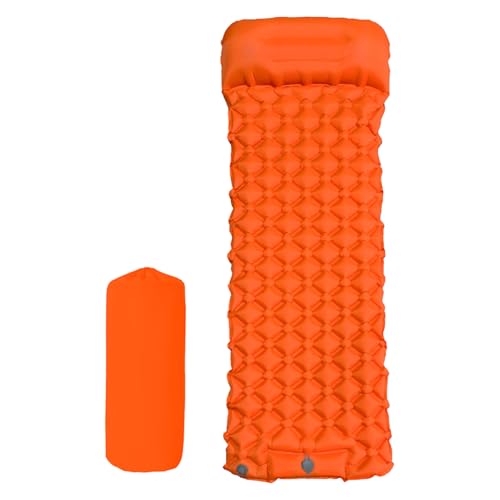 Wasserdichte aufblasbare Camping Isomatte | Aufblasbare Luftmatratze - Outdoor Faltbare Campingmatte für Rucksackreisen, Wandern, Einzelperson Wasserdichte aufblasbare Camping Isomatte | Aufblasbare Luftmatratze - Outdoor Faltbare Campingmatte für Rucksackreisen, Wandern, Einzelperson von Gnaillxc