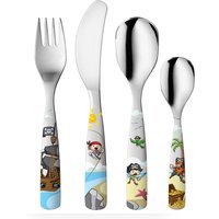 gnali & zani Kinderbesteck "Piraten" Made in Italy von Gnali & Zani