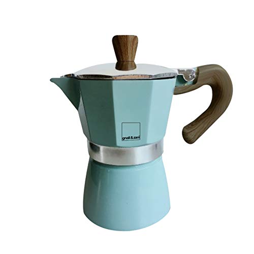 gnali&zani gnali&zani_EZ 006/IND/BLU Venezia Coffee Maker 6 Cups Induct Lt Blue von Gnali & Zani