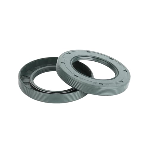 2 Stück Ölbeständige Dreifach-Lippen-Nitrilkautschuk-TG4-Öldichtungen, Innendurchmesser 28.575mm, Außendurchmesser 61.9mm, Höhe 9.525mm, 28.575x61.9x9.525mm von Gnmshzy