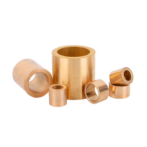 2 Stück Pulvermetallurgisches ölhaltiges selbstschmierendes Messingbuchse, Innendurchmesser 15mm, Außendurchmesser 21mm, Länge 10-25mm, 15x21x20mm(2pcs) von Gnmshzy