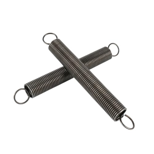 5 Stück Drahtdurchmesser 0.7 mm 65Mn Stahl Zugfeder, Mechanische Zugfedern, Außendurchmesser 4 mm, Gesamtlänge 140mm, 0.7x4x140mm von Gnmshzy