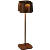 Gnosjö Konstsmide AL LED-Tischleuchte Rostoptik 7818-970 - 7818-970 von Gnosjö Konstsmide WB