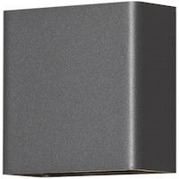 Gnosjö Konstsmide AL LED-Wandleuchte Chieri 2x2 anthrazit 7891-370 - 7891-370 Gnosjö Konstsmide AL LED-Wandleuchte Chieri 2x2 anthrazit 7891-370 - 7891-370 von Gnosjö Konstsmide WB