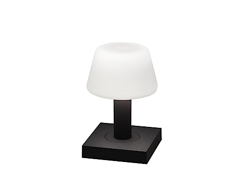 Konstsmide Akku-Tischleuchte Monaco anthrazit | Indoor/Outdoor | 7825-372 von Gnosjö Konstsmide